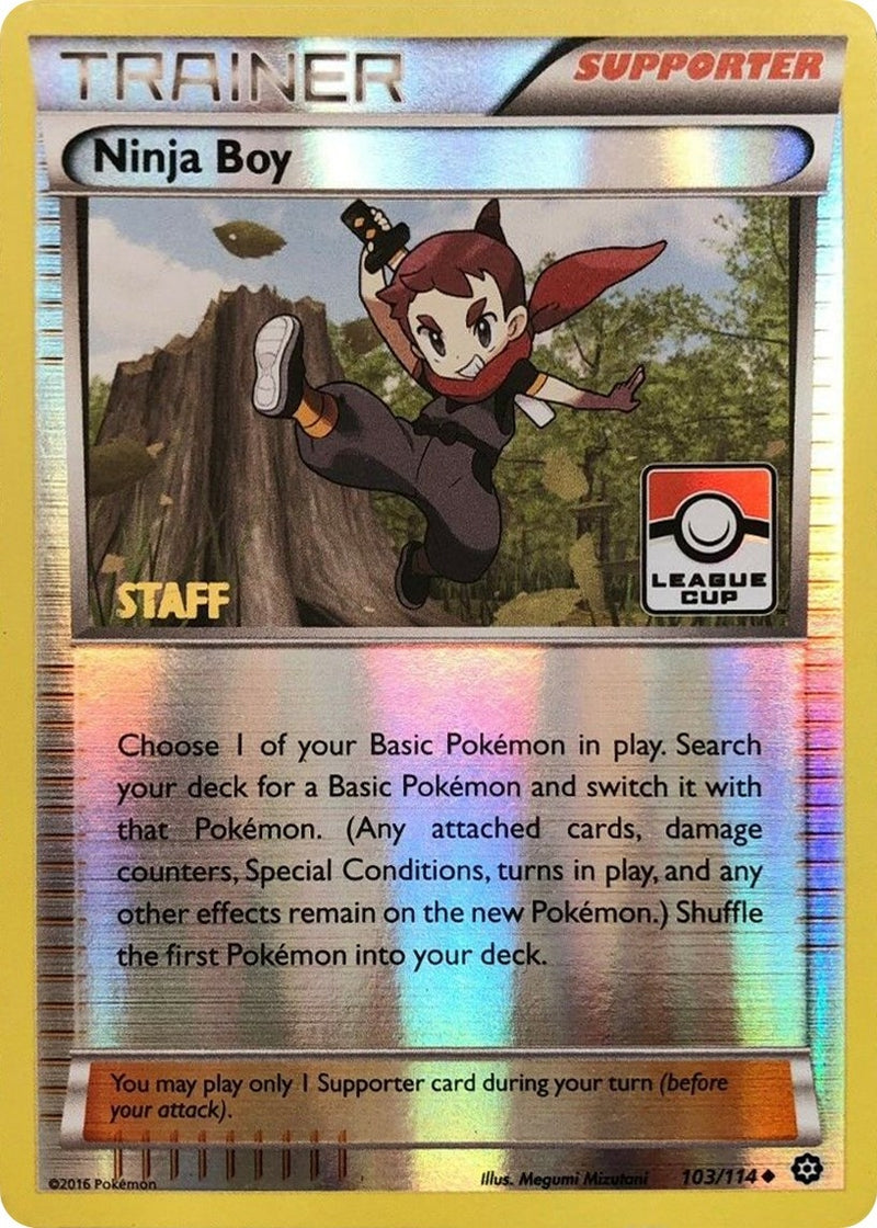 Image for Ninja Boy - 103/114 (League Cup) [Staff] (103/114) (League & Championship Cards) (PR) - Pokemon