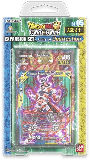 Image for Expansion Deck Box Set 05 - Unity of Destruction - Dragon Ball Super: Masters