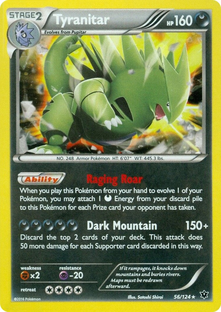 Image for Tyranitar - 56/124 (Cosmos Holo) (056/124) (Miscellaneous Cards & Products) (MCAP) - Pokemon