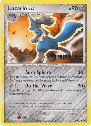 Image for Lucario - 53/127 (Prerelease) (53/127) - Pokemon