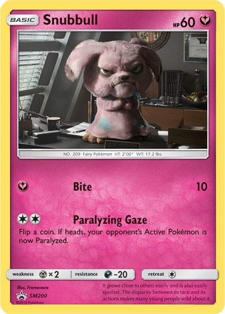 Image for Snubbull - SM200 (In-Store Event Promo) (SM200) (SM Promos) (SMP) - Pokemon