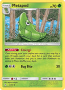 Image for Metapod (3/214) (SM - Unbroken Bonds) (SM10) - Pokemon