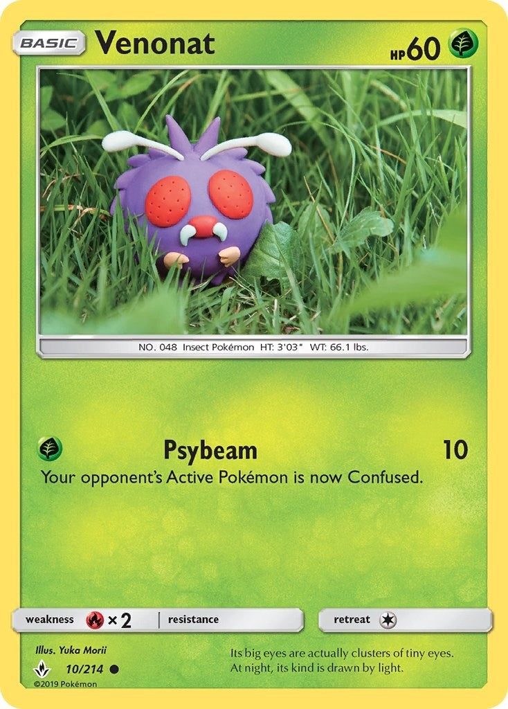 Image for Venonat (10) (10/214) (SM - Unbroken Bonds) (SM10) - Pokemon