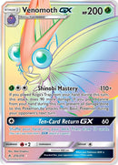 Image for Venomoth GX (Secret) (216/214) (SM - Unbroken Bonds) (SM10) - Pokemon