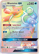 Image for Blastoise GX (Secret) (218/214) (SM - Unbroken Bonds) (SM10) - Pokemon