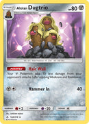 Image for Alolan Dugtrio (122/214) (SM - Unbroken Bonds) (SM10) - Pokemon