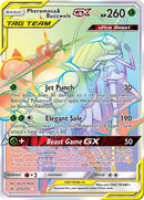 Image for Pheromosa & Buzzwole GX (Secret) (215/214) (SM - Unbroken Bonds) (SM10) - Pokemon