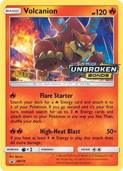 Image for Volcanion - SM179 (Prerelease) [Staff] (SM179) (SM Promos) (SMP) - Pokemon