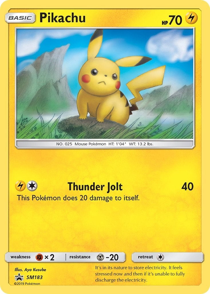 Image for Pikachu - SM183 (SM183) (SM Promos) (SMP) - Pokemon