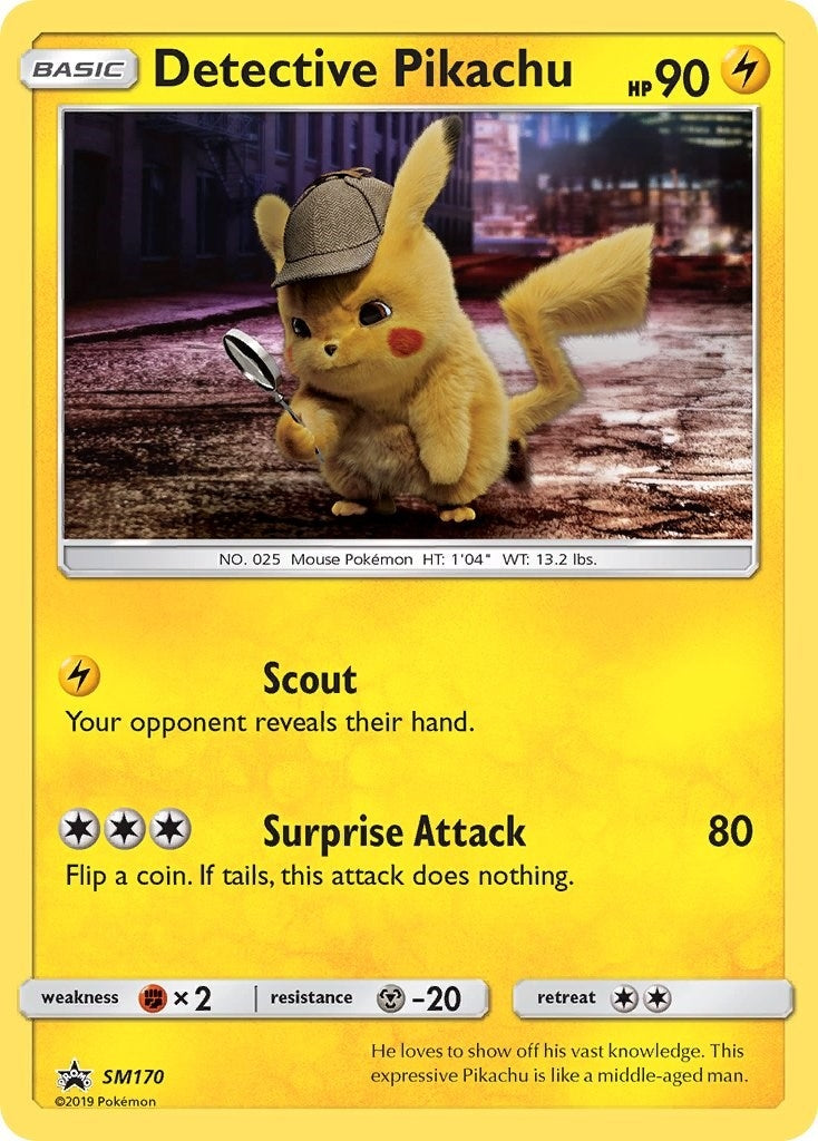 Image for Detective Pikachu - SM170 (SM170) (SM Promos) (SMP) - Pokemon
