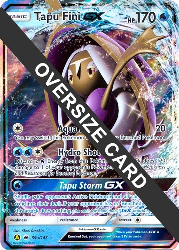 Image for Tapu Fini GX - 39a/147 (039a/147) (Jumbo Cards) (PR) - Pokemon