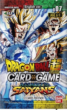 Image for Assault of the Saiyans Booster Pack - Dragon Ball Super: Masters