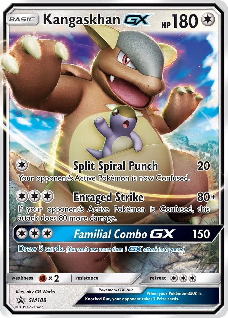 Image for Kangaskhan GX - SM188 (SM188) (SM Promos) (SMP) - Pokemon
