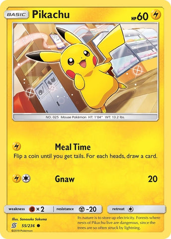 Pikachu (55) (55/236) (SM - Unified Minds)