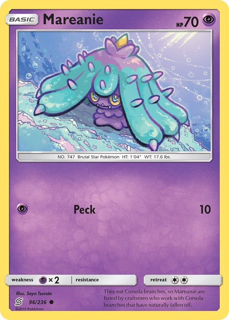 Image for Mareanie (96/236) (SM - Unified Minds) (SM11) - Pokemon