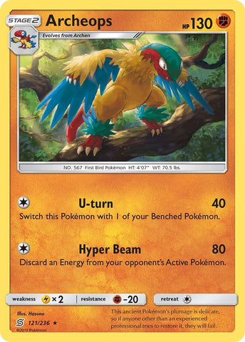 Image for Archeops (121/236) (SM - Unified Minds) (SM11) - Pokemon