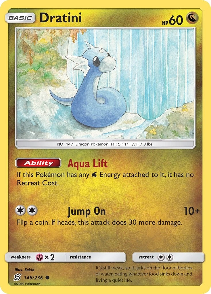 Image for Dratini (148) (148/236) (SM - Unified Minds) (SM11) - Pokemon