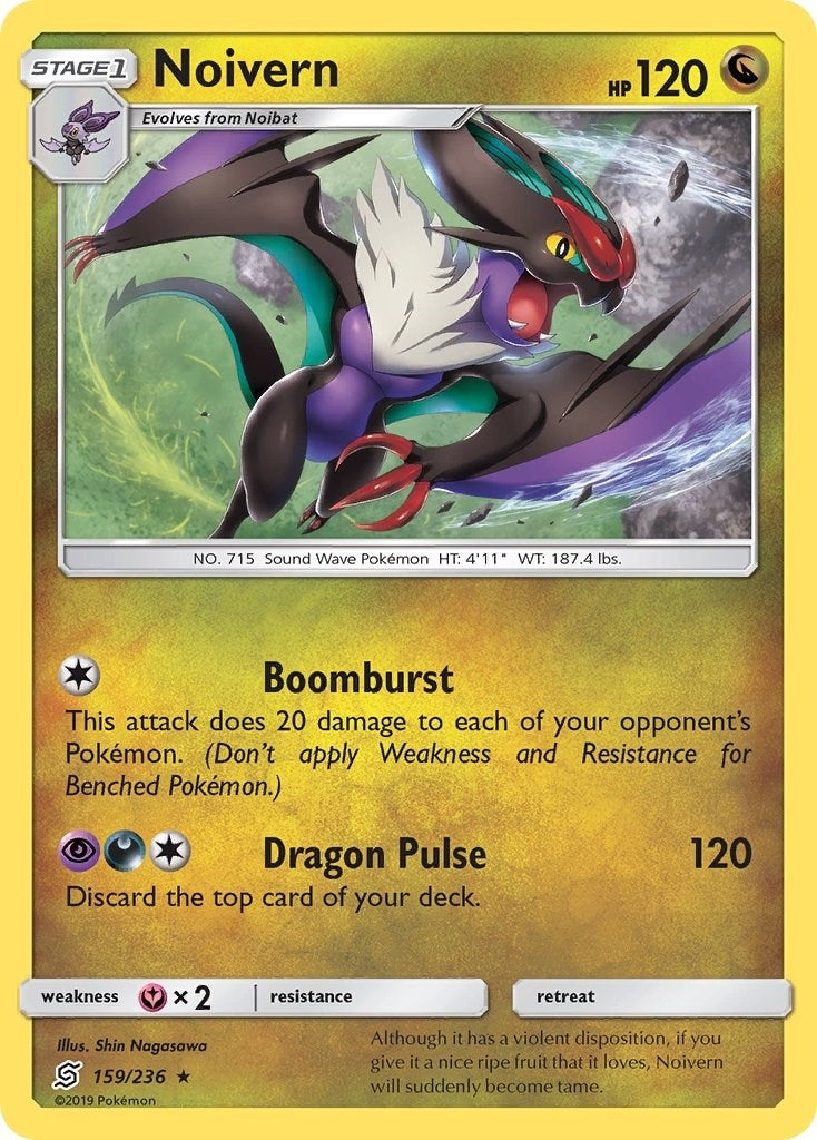 Image for Noivern (159/236) (SM - Unified Minds) (SM11) - Pokemon