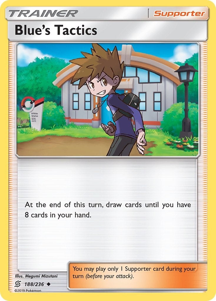 Image for Blue's Tactics (188/236) (SM - Unified Minds) (SM11) - Pokemon