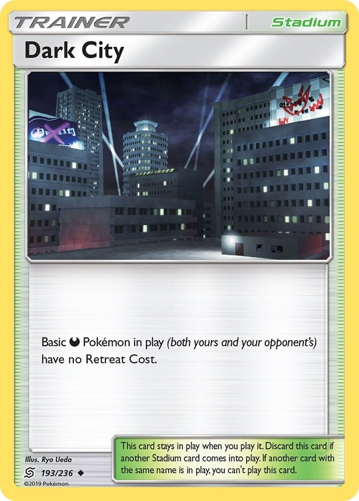 Image for Dark City (193/236) (SM - Unified Minds) (SM11) - Pokemon