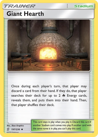 Image for Giant Hearth (197/236) (SM - Unified Minds) (SM11) - Pokemon