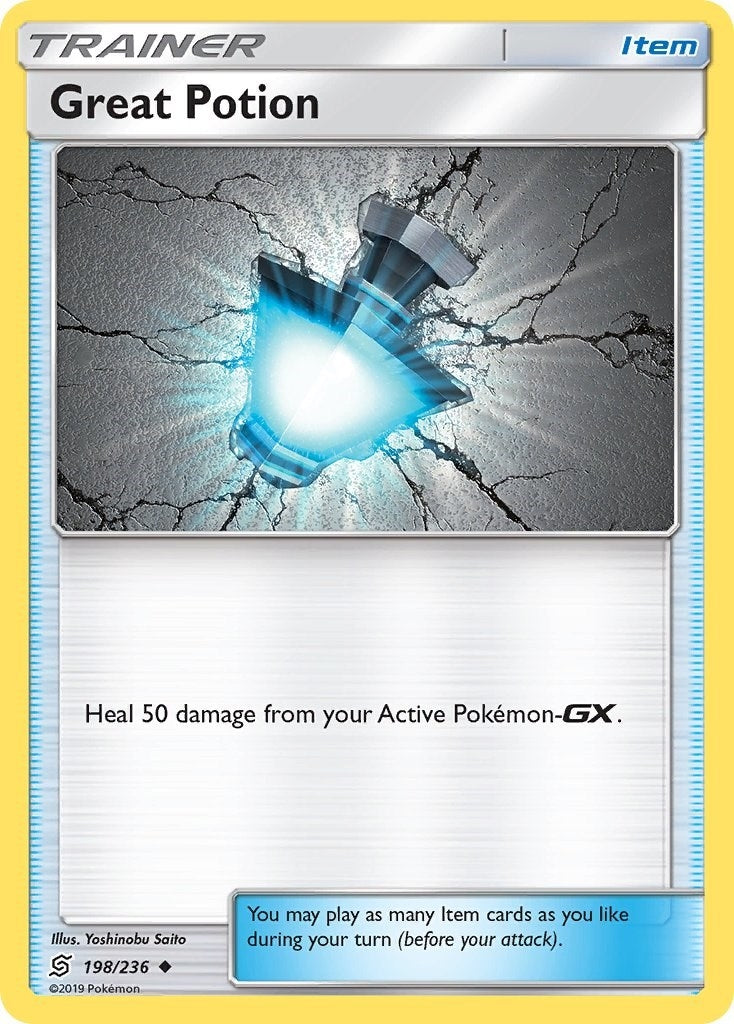 Image for Great Potion (198/236) (SM - Unified Minds) (SM11) - Pokemon