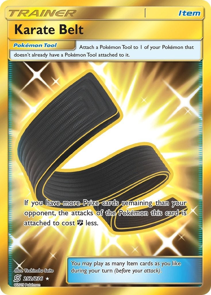 Image for Karate Belt (Secret) (252/236) (SM - Unified Minds) (SM11) - Pokemon