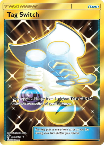 Tag Switch (Secret) (254/236) (SM - Unified Minds) Pokemon