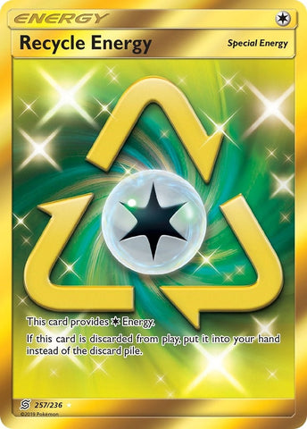Recycle Energy (Secret) (257/236) (SM - Unified Minds) Pokemon