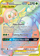 Image for Rowlet & Alolan Exeggutor GX (Secret) (237/236) (SM - Unified Minds) (SM11) - Pokemon