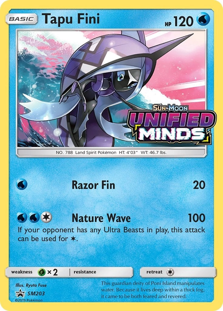 Tapu Fini - SM203 (Prerelease) (SM203) (SM Promos) Pokemon