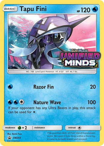 Tapu Fini - SM203 (Prerelease) (SM203) (SM Promos) Pokemon