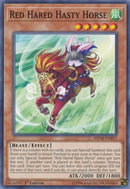 Red Hared Hasty Horse (MP19-EN017) (2019 Gold Sarcophagus Tin Mega Pack) YuGiOh