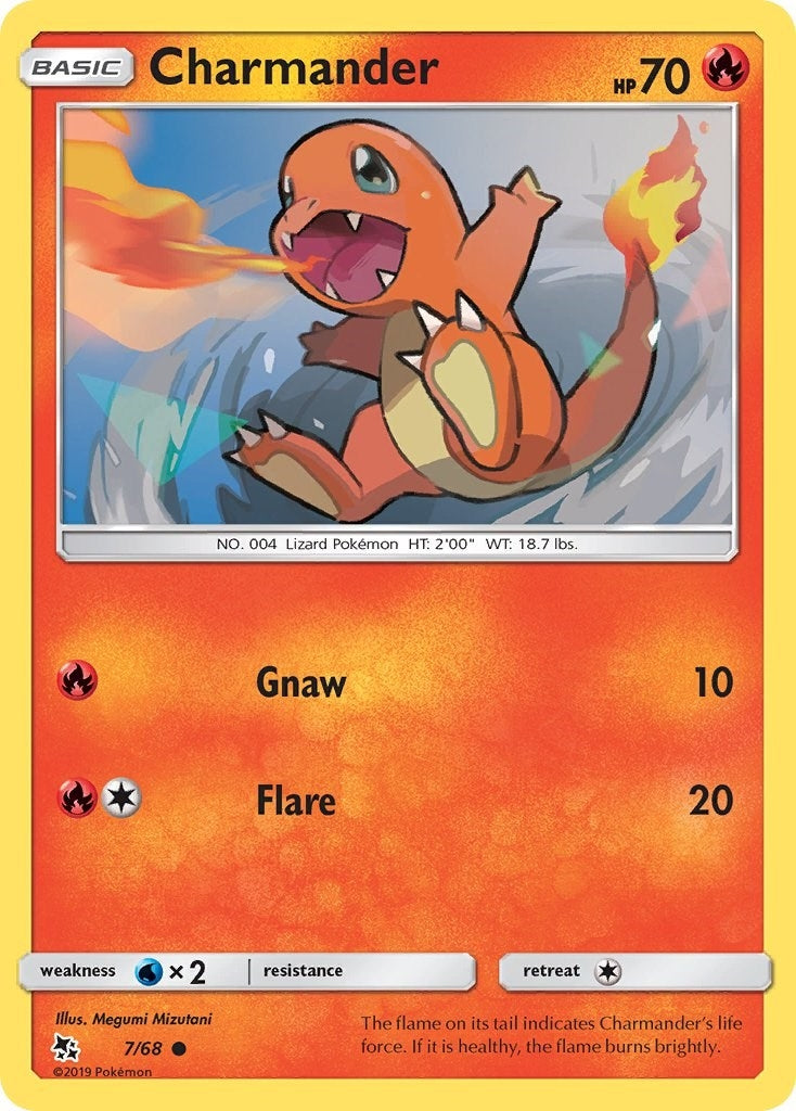 Image for Charmander (7/68) (Hidden Fates) (HIF) - Pokemon
