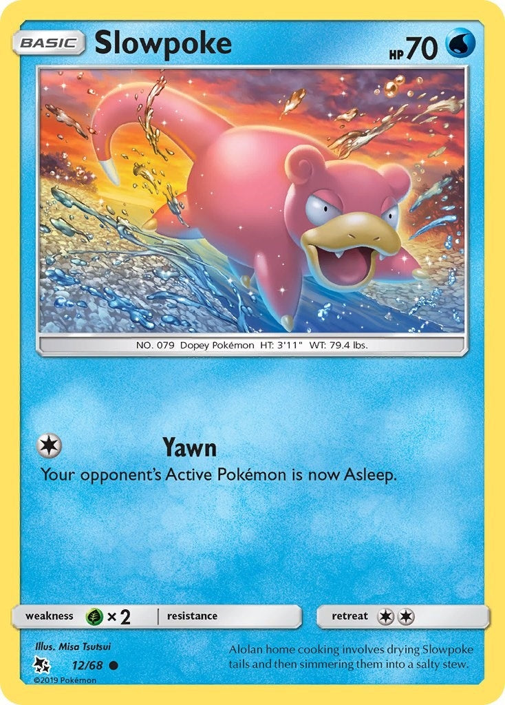Image for Slowpoke (12/68) (Hidden Fates) (HIF) - Pokemon