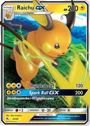 Raichu GX (20/68) (Hidden Fates) Pokemon