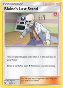 Image for Blaine's Last Stand (52/68) (Hidden Fates) (HIF) - Pokemon