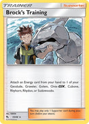Image for Brock's Training (55/68) (Hidden Fates) (HIF) - Pokemon