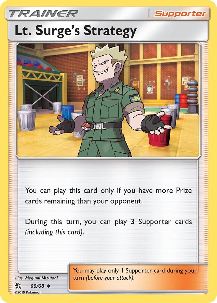 Image for Lt. Surge's Strategy (60/68) (Hidden Fates) (HIF) - Pokemon
