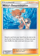 Image for Misty's Determination (62/68) (Hidden Fates) (HIF) - Pokemon