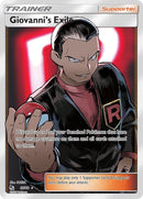 Giovanni's Exile (Full Art) (67/68) (Hidden Fates) (HIF) Pokemon