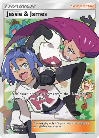 Jessie & James (Full Art) (68/68) (Hidden Fates) Pokemon