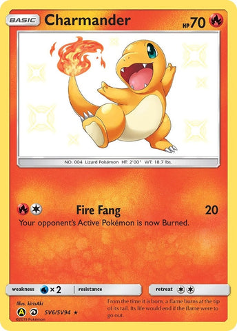 Charmander (SV6/SV94) (Hidden Fates: Shiny Vault) (HIF:SV) Pokemon