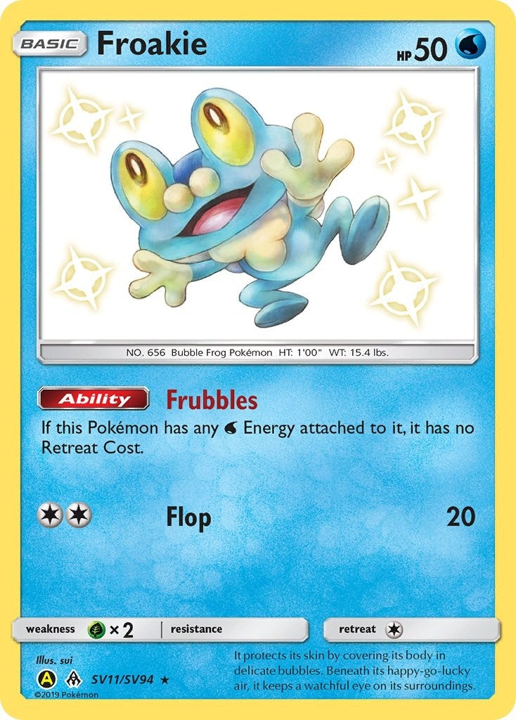 Froakie (SV11/SV94) (Hidden Fates: Shiny Vault) (HIF:SV) Pokemon