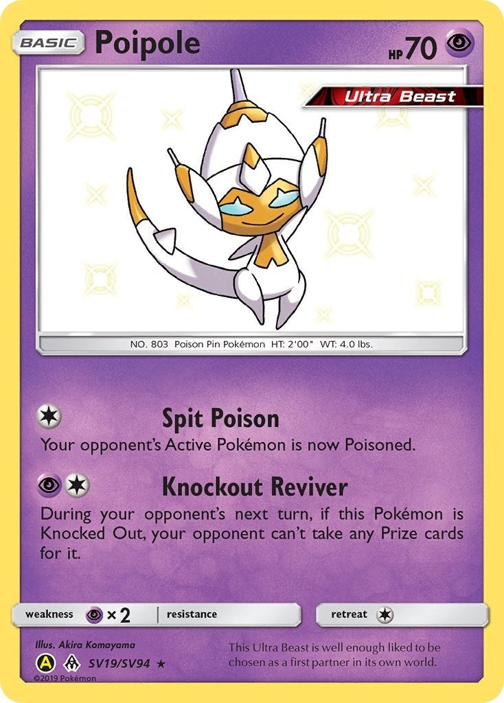 Poipole (SV19/SV94) (Hidden Fates: Shiny Vault) (HIF:SV) Pokemon