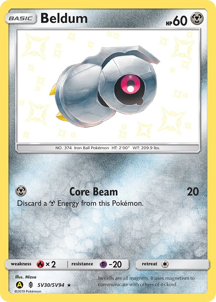 Image for Beldum (SV30/SV94) (Hidden Fates: Shiny Vault) (HIF:SV) - Pokemon