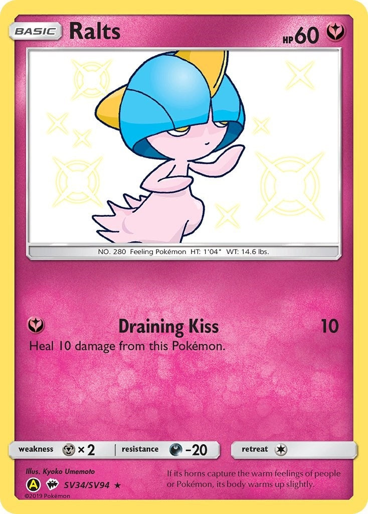Image for Ralts (SV34/SV94) (Hidden Fates: Shiny Vault) (HIF:SV) - Pokemon