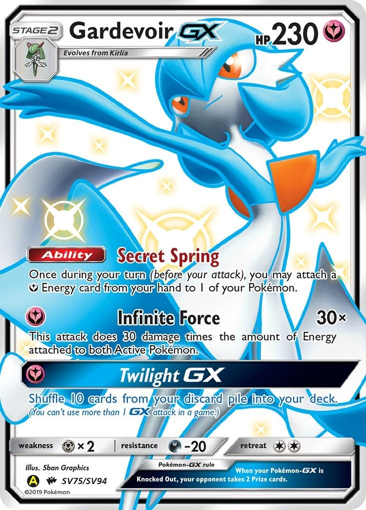 Image for Gardevoir GX (SV75/SV94) (Hidden Fates: Shiny Vault) (HIF:SV) - Pokemon
