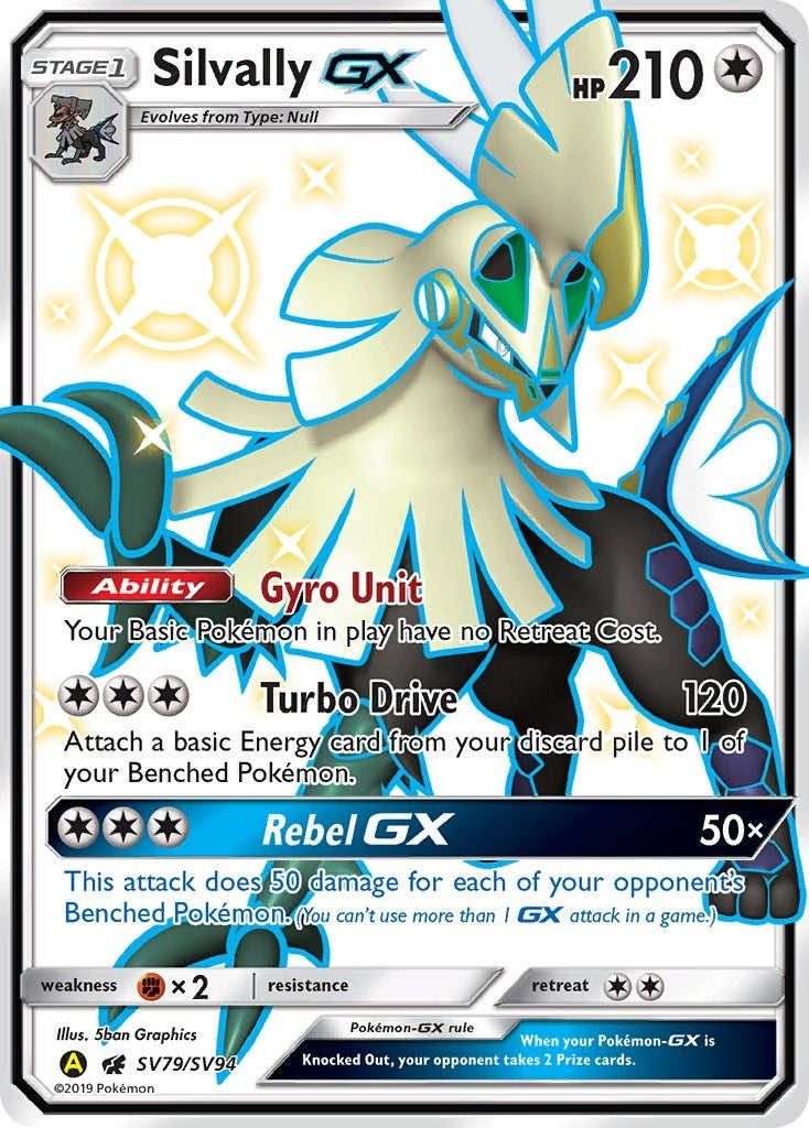 Image for Silvally GX (SV79/SV94) (Hidden Fates: Shiny Vault) (HIF:SV) - Pokemon