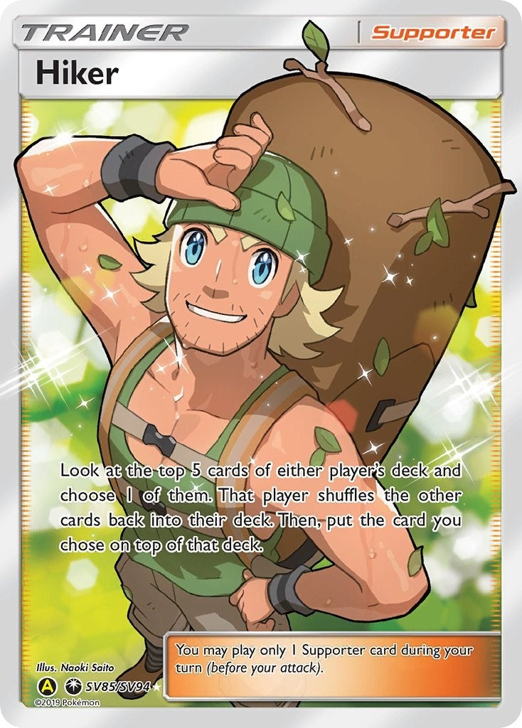 Image for Hiker (SV85/SV94) (Hidden Fates: Shiny Vault) (HIF:SV) - Pokemon